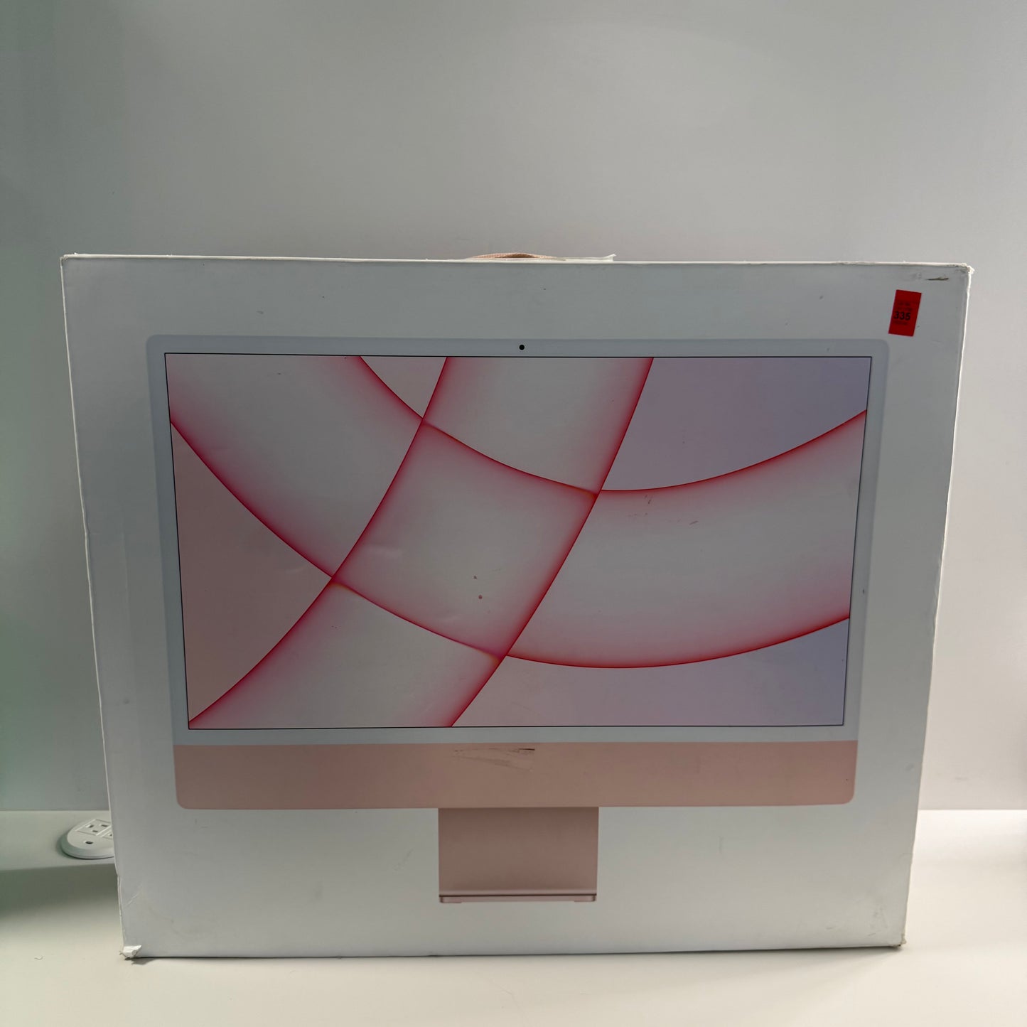 Broken 2021 Apple iMac 24" M1 8 Core 3.2GHz 8GB RAM 256GB SSD A2439 Pink Read