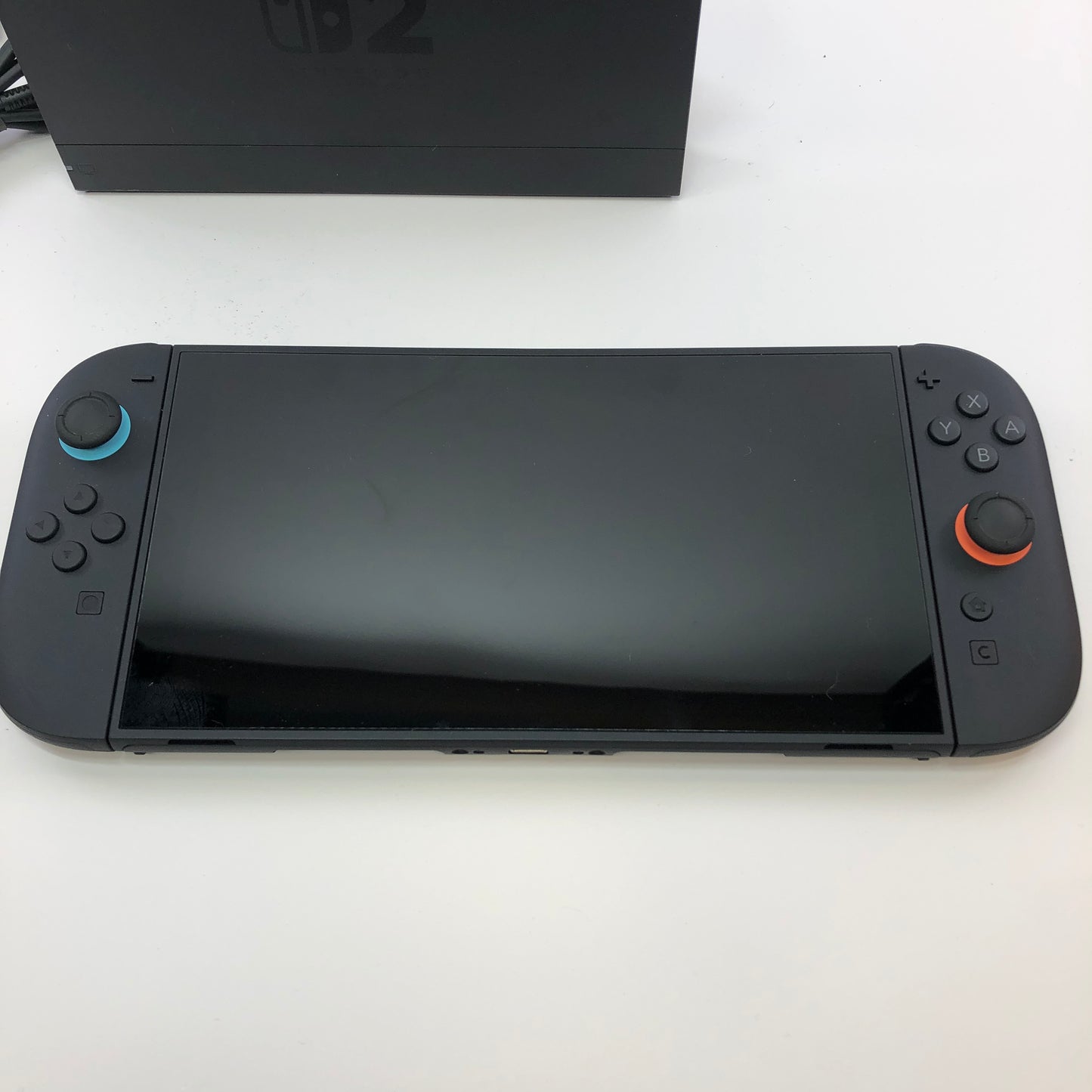 Nintendo Switch v2 Video Game Console Only Black Tested and Working