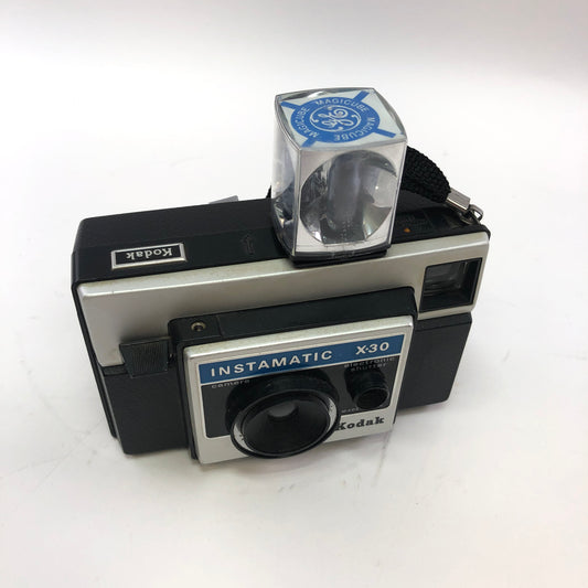 Kodak Instamatic X-30 35MM Film Camera w Magic Cube