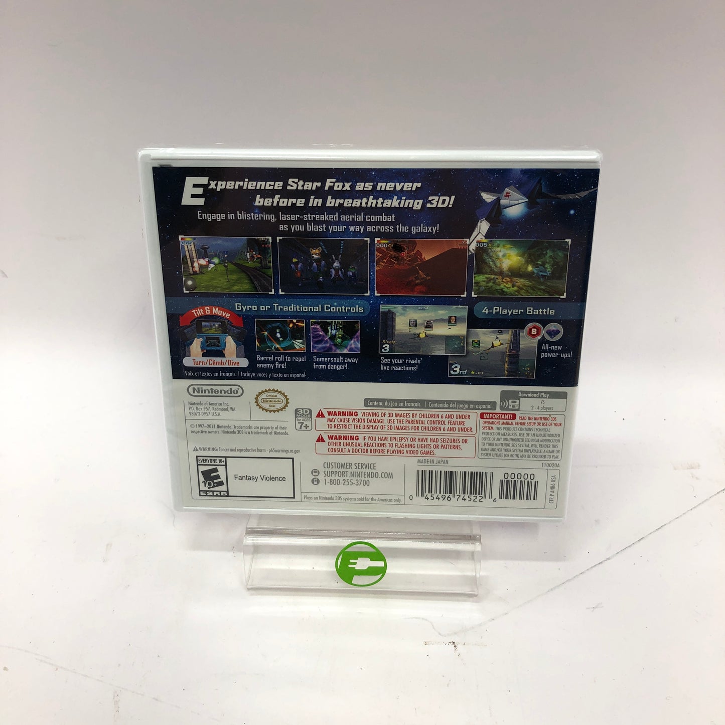 New Star Fox 64 3D [Nintendo Selects] (Nintendo 3DS, 2011) Factory Sealed