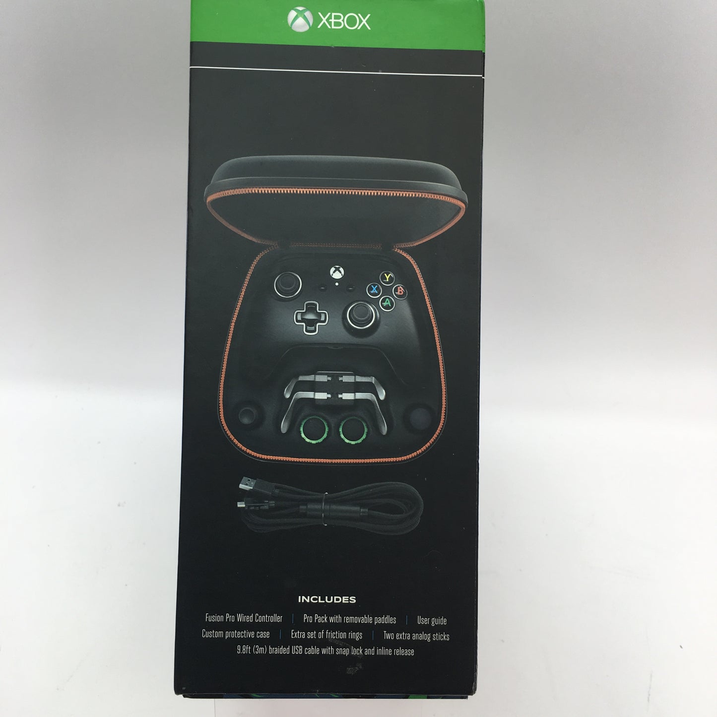Microsoft Fusion by PowerA Black w Original Box and All Replaceable Parts
