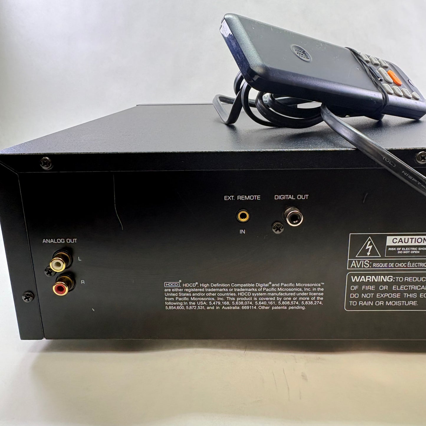 Rotel RC-955 5-Disc Carousel CD Changer