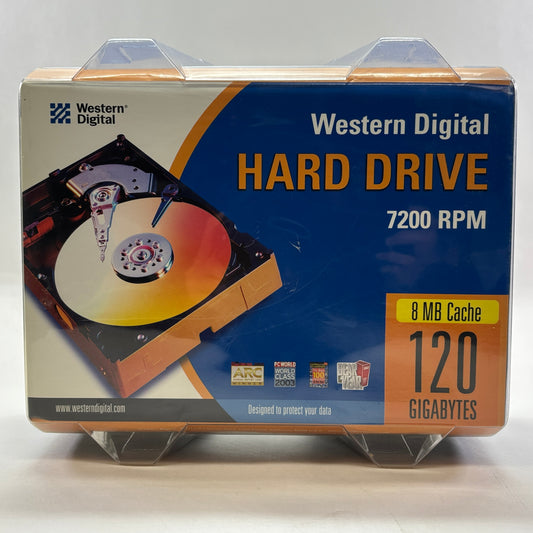 New Western Digital WD Cavier 120 GB 120GB IDE-ATA HDD WD1200JB-32EVA0
