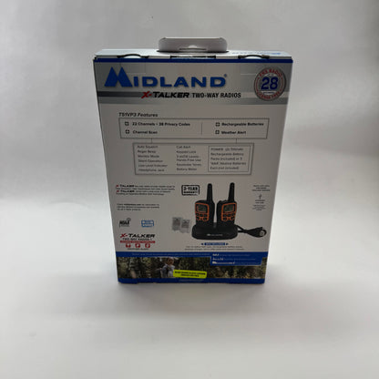 New Midland X-talker Two-Way radios T51VP3