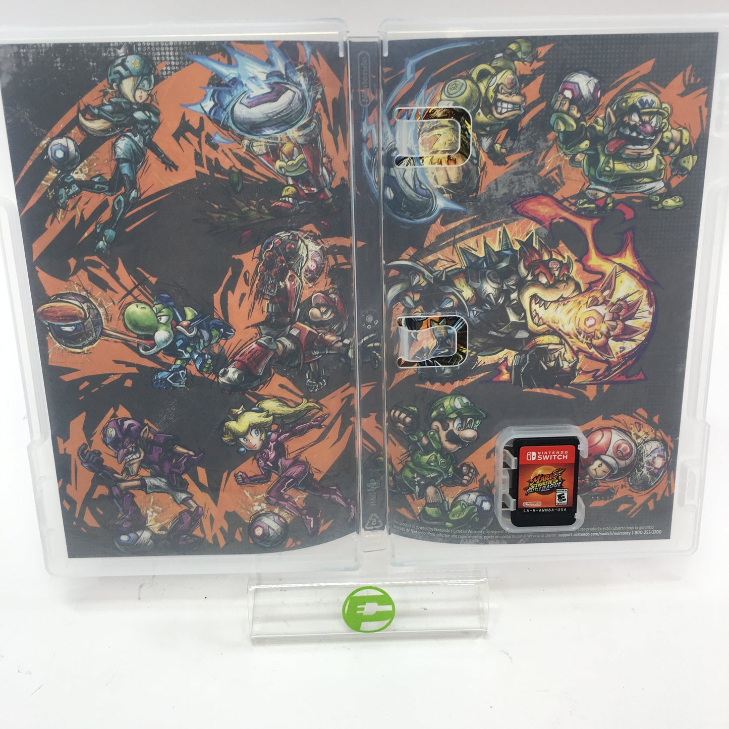 Mario Strikers: Battle League (Nintendo Switch, 2022) CIB