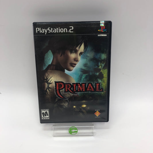 Primal (Sony PlayStation 2 PS2, 2003) Complete in Original Box w Manual, CIB
