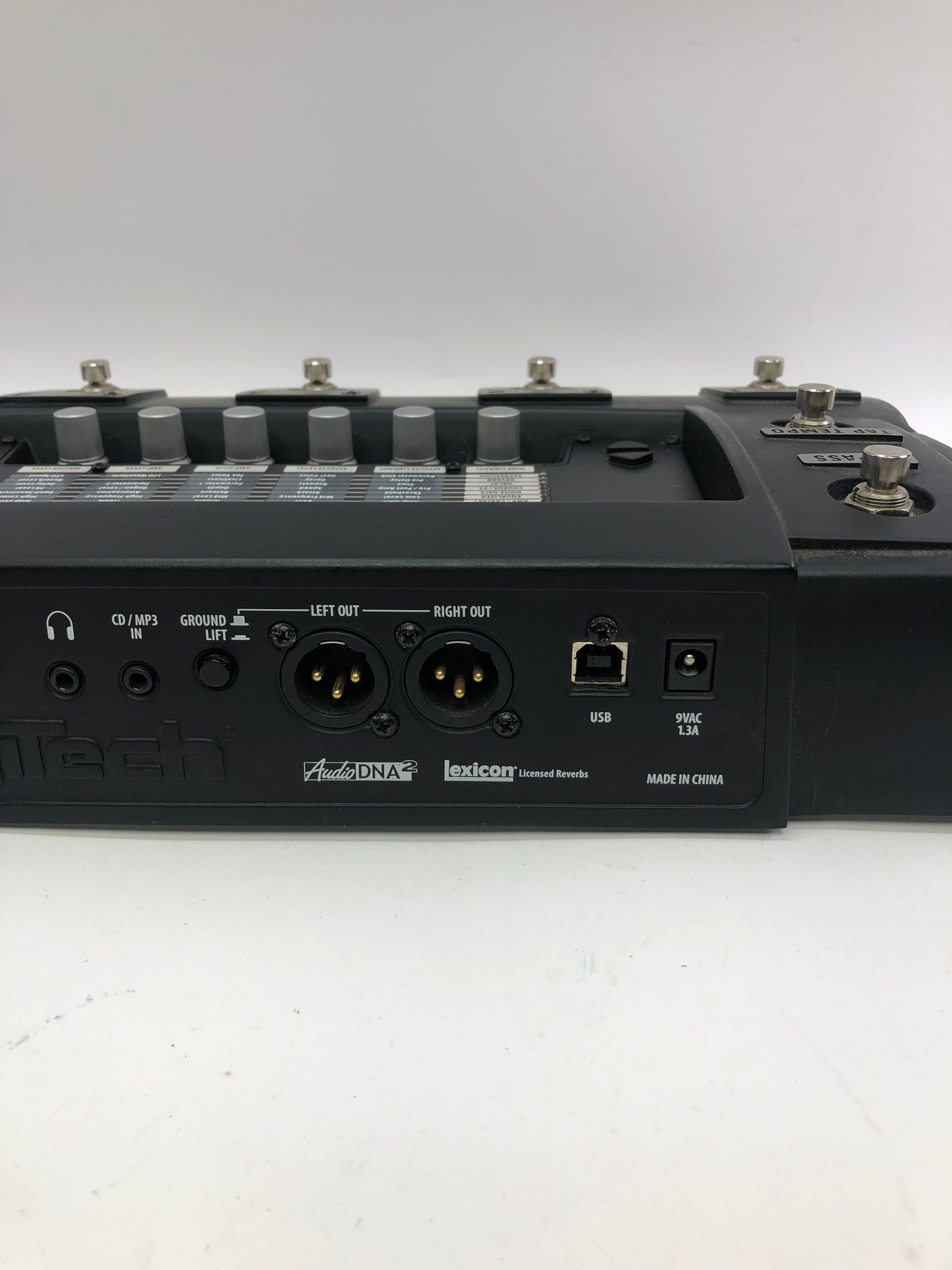 Broken Harman Music Group DigiTech Effect Pedal RP500V For Parts Only READ
