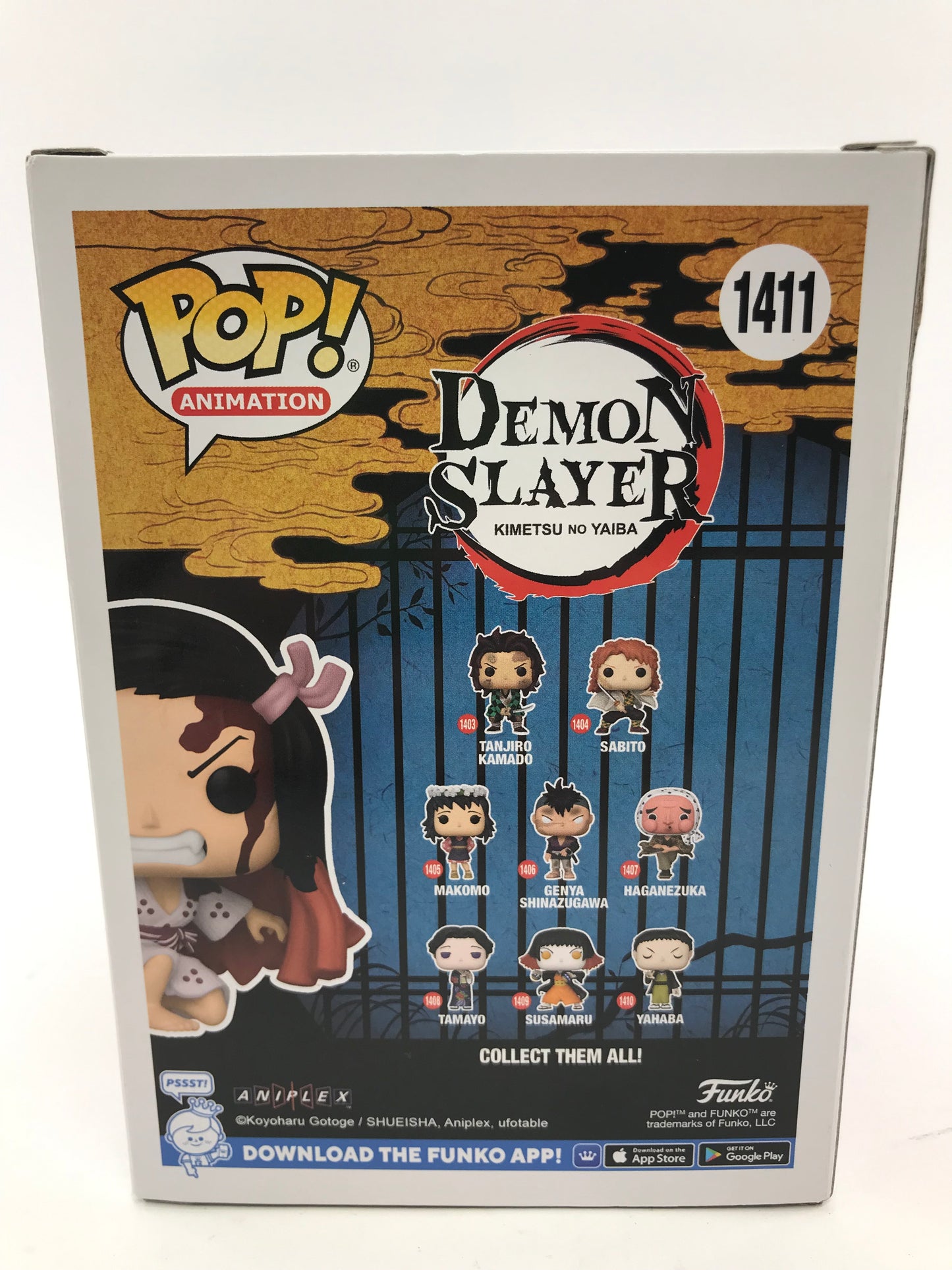 New Funko Pop Animation Nezuko Kamado #1141 Demon Slayer Hot Topic Exclusive
