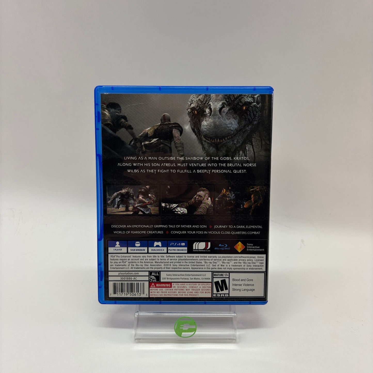 God of War (Sony PlayStation 4 PS4, 2018)