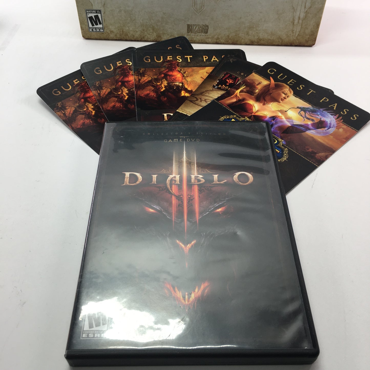 Diablo III [Collector's Edition] (PC, 2012) w/ USB Unused Guest Codes, CIB