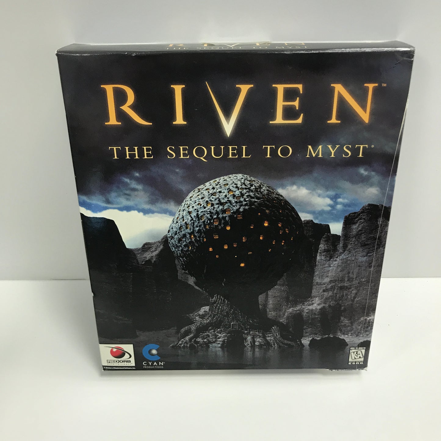 Riven: Sequel to Myst (PC, 1997) Complete in Original Big Box, CIB