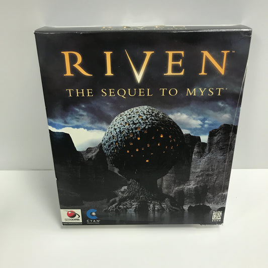 Riven: Sequel to Myst (PC, 1997) Complete in Original Big Box, CIB