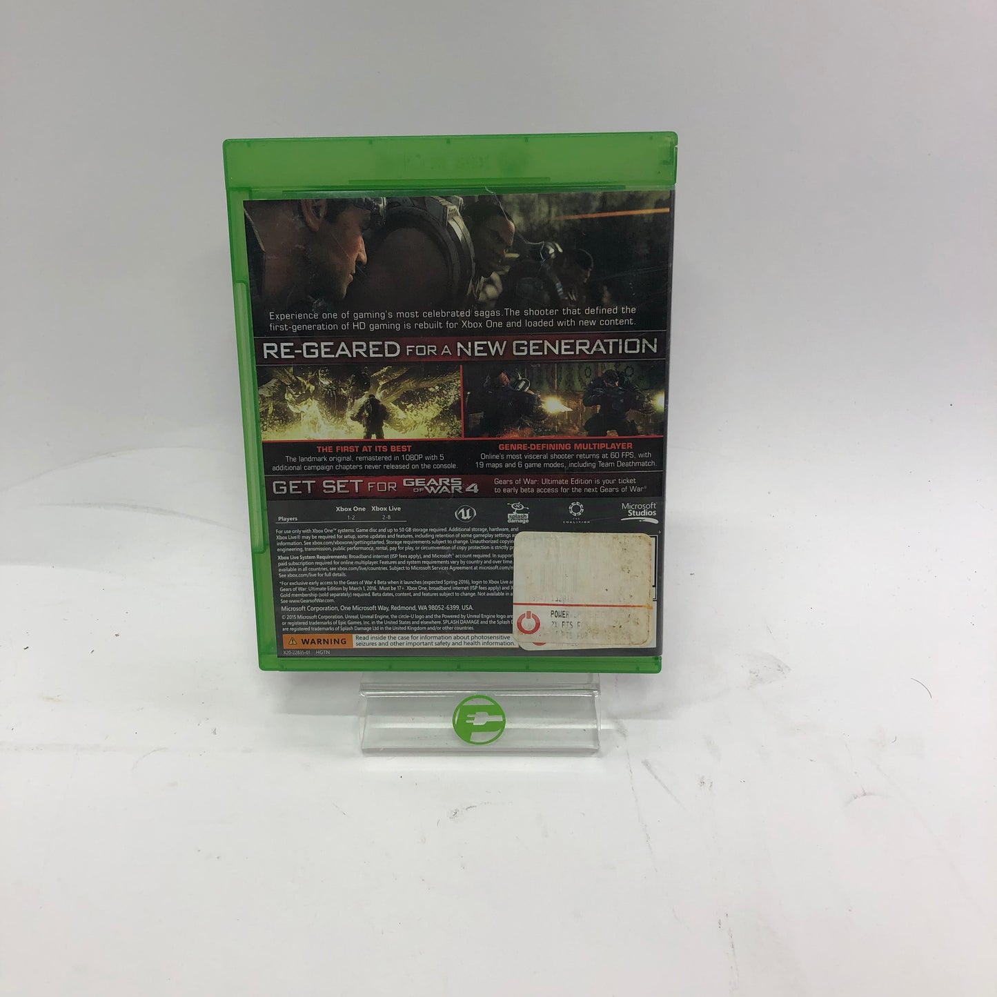 Gears of War [Ultimate Edition] (Microsoft Xbox One, 2015)