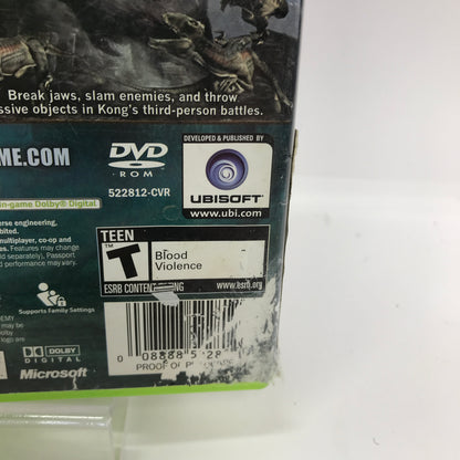 Peter Jackson's King Kong (Microsoft Xbox 360, 2005) No Manual