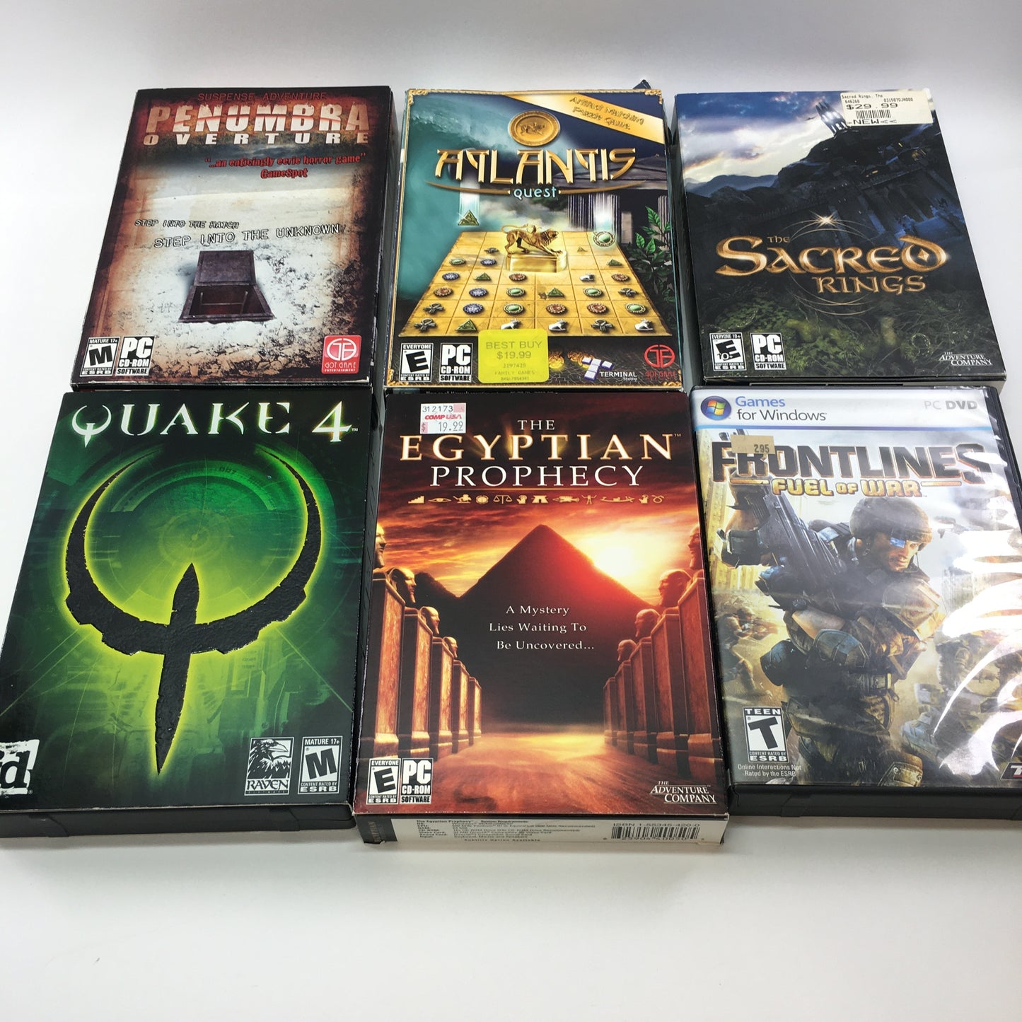 Lot of 33 PC Games [Half Life 2, Fallout 3, Fable and More]