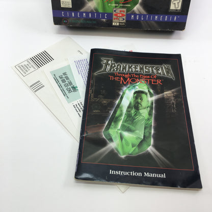 Frankenstein: Through the Eyes of the Monster (PC, 1994) in Original Big Box