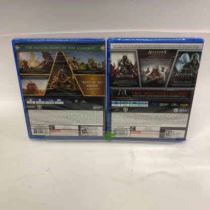 New Assassin's Creed Collection, Factory Sealed, PS4, Playstation 4