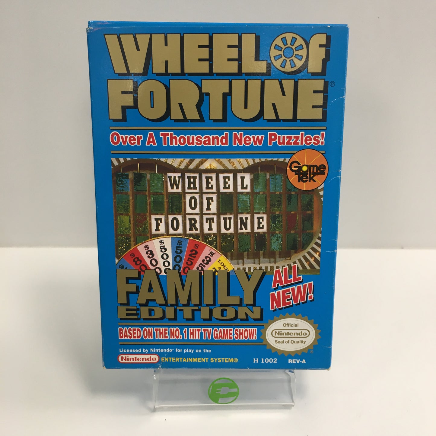 Wheel of Fortune Family Edition (Nintendo NES, Tested Works