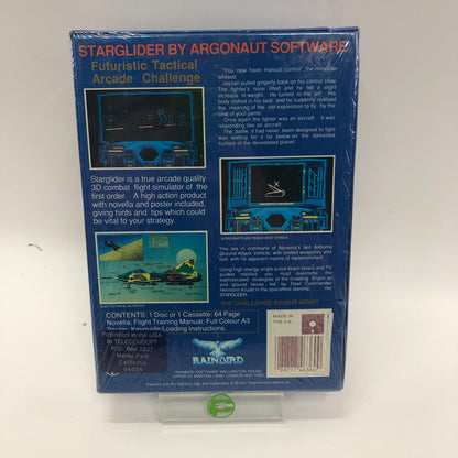 New Starglider (Commodore 64, NaN) Factory Sealed, Big Box