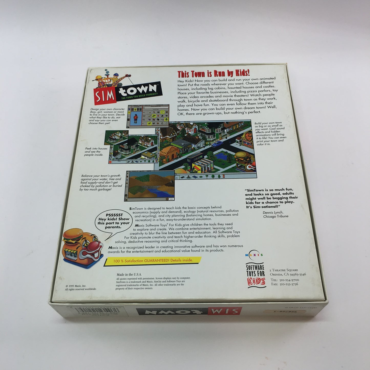 Maxis Sim City Bundle [Sim City, Sim City 2000, Sim Town and Sim Isle]