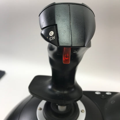 Broken Thrustmaster T-Flight Hotas X V.2 Flight Simulator Controller READ