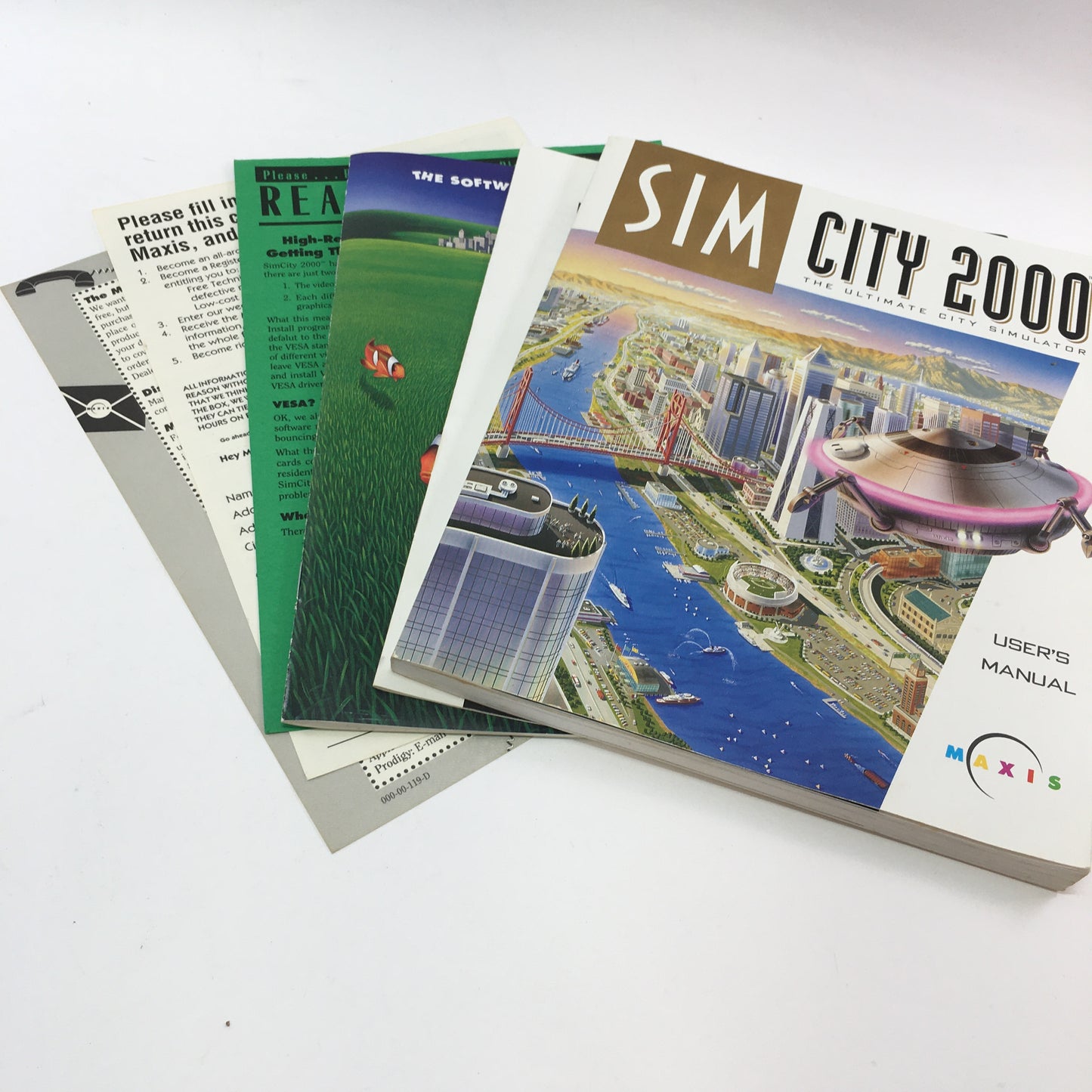 Maxis Sim City Bundle [Sim City, Sim City 2000, Sim Town and Sim Isle]