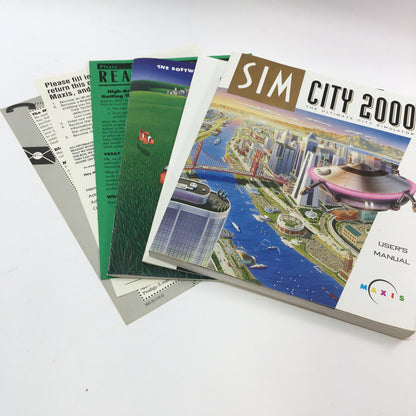 Maxis Sim City Bundle [Sim City, Sim City 2000, Sim Town and Sim Isle]
