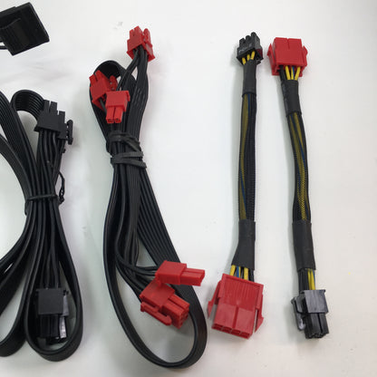 Modular Power Supply Cable for Custom Gaming PC w Cloth Case