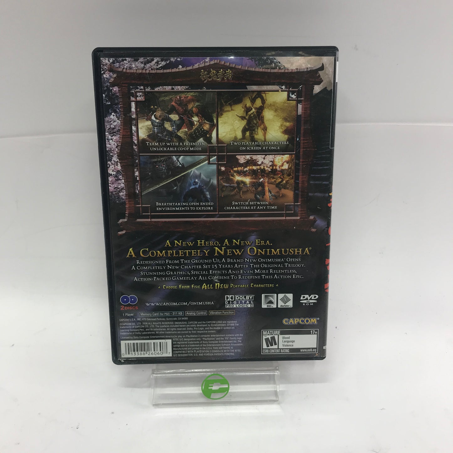Onimusha Dawn of Dreams (Sony PlayStation 2 PS2, 2006) CIB