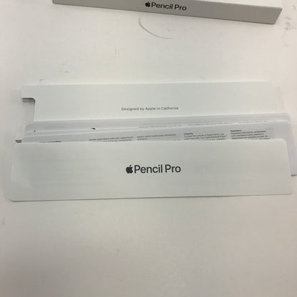 Apple Pencil Pro Smart Pencil Stylus White MX2D3AM/A  Original Box Engraved READ