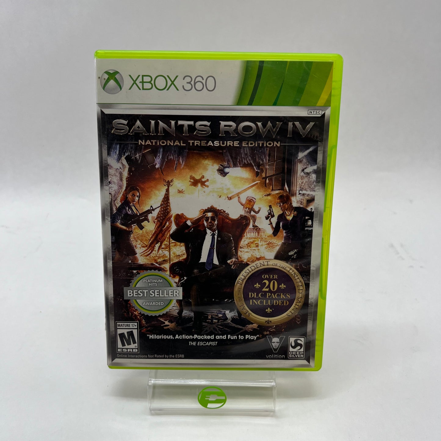 Saints Row IV: National Treasure Edition Platinum Hits (Microsoft Xbox 360, 2014)