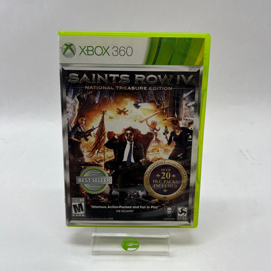 Saints Row IV: National Treasure Edition Platinum Hits (Microsoft Xbox 360, 2014)