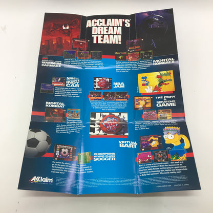 Mortal Kombat II (Super Nintendo SNES, 1994) Tested Works