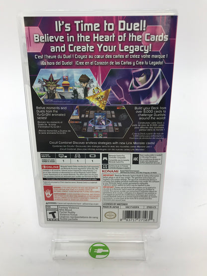 Yu-Gi-Oh Legacy of the Duelist: Link Evolution (Switch, 2019) CIB/Cards - Tested
