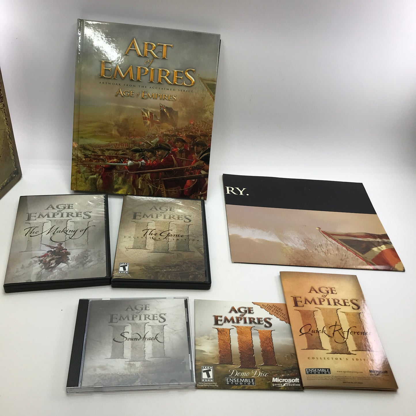 Age of Empires III [Collector's Edition] (PC, 2005) No Players Guide