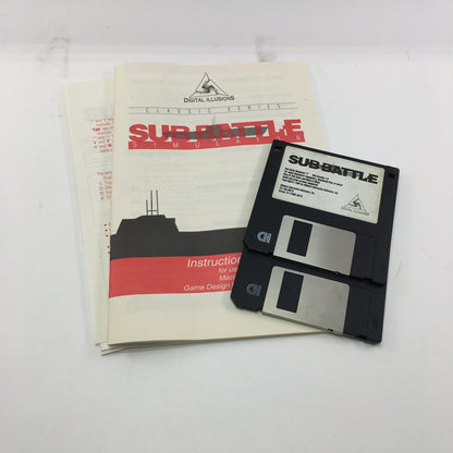 Sub Battle Simulator (PC, 1994) Complete in Original Box, CIB