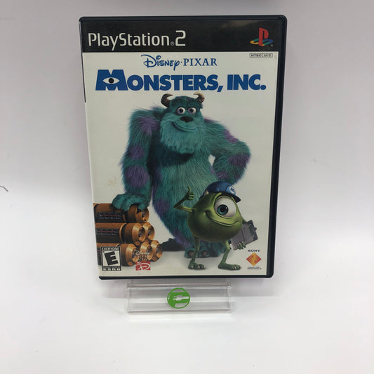 Monsters Inc (Sony PlayStation 2 PS2, 2002)Complete in Original Box w Manual CIB