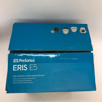 PreSonus Eris E5 HD 2-Way Active Near Field Studio Monitor Black