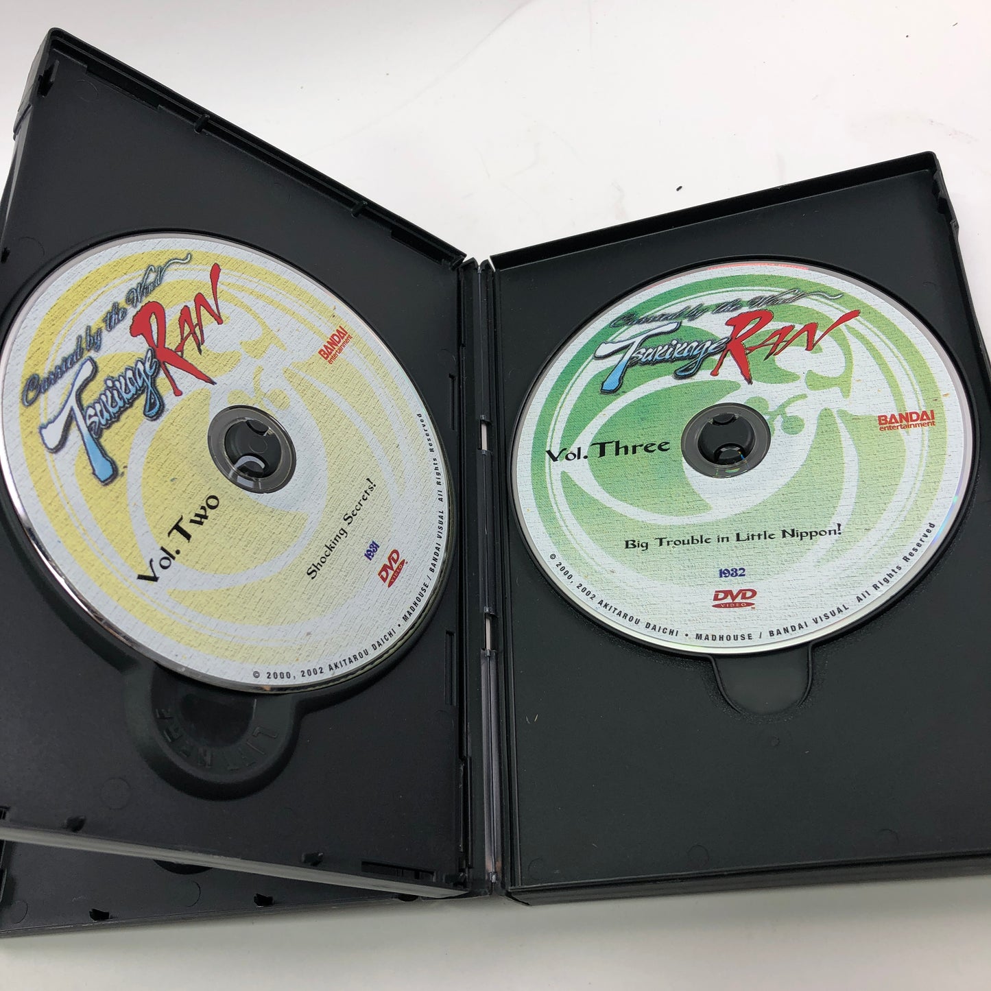 Tsakikage Raw Anime Complete Collection 4-Disc Set Rare Anime Set