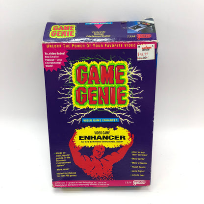 Galoob Game Genie Video Game Enhancer 7356 w Original Box and Code Book