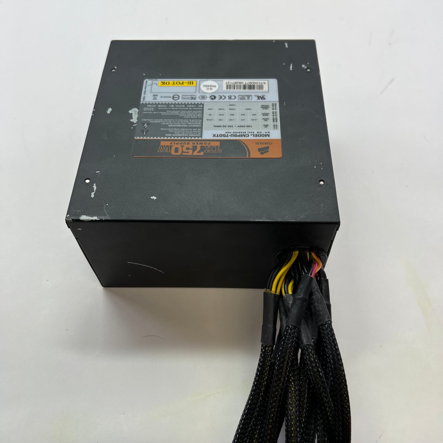 Corsair TX750W GC13899 80 Plus 750W Non Modular Power Supply