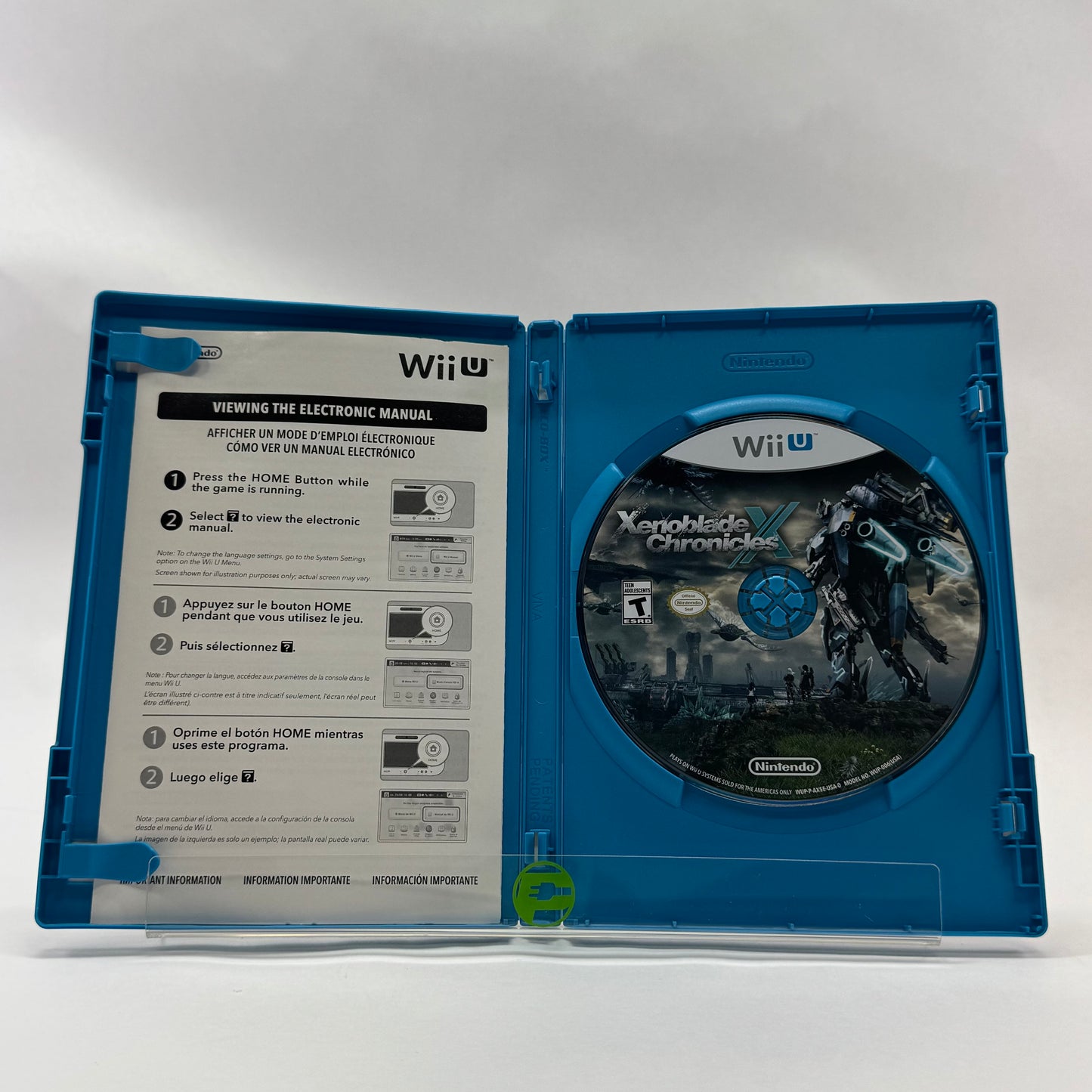 Xenoblade Chronicles X (Nintendo Wii U, 2015)