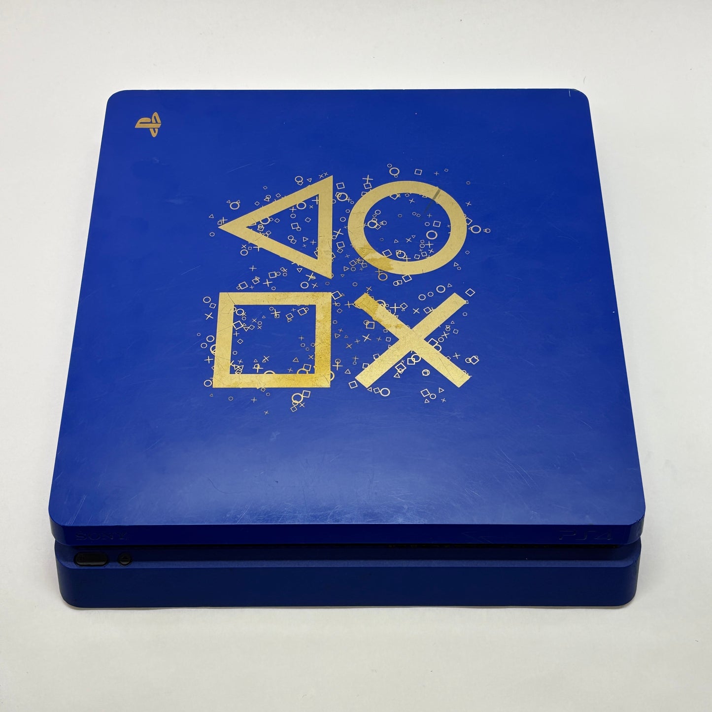 Sony Ps4 Slim Days of Play 1TB blue Console Gaming System CUH-2115B