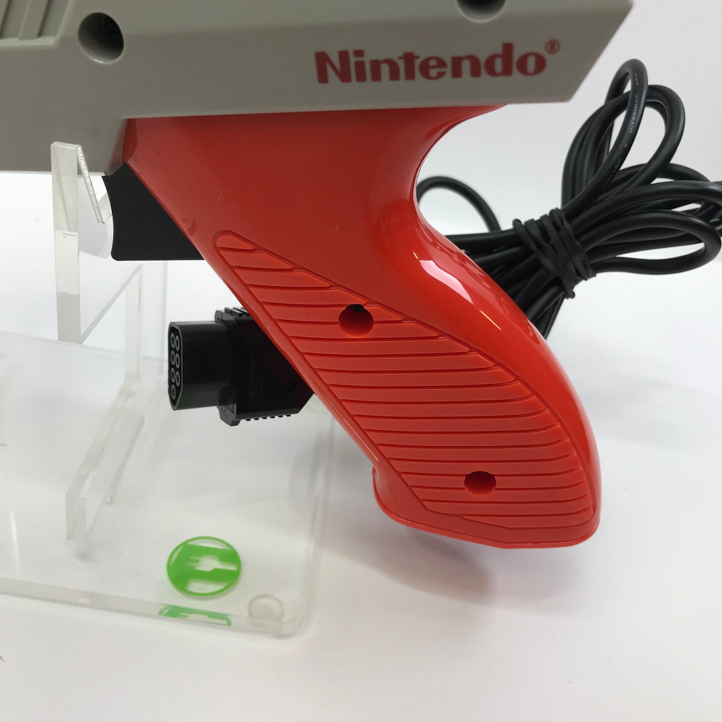 Nintendo NES Zapper Controller NES-005 Fire Orange Working w Duck Hunt