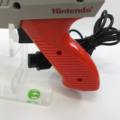 Nintendo NES Zapper Controller NES-005 Fire Orange Working w Duck Hunt