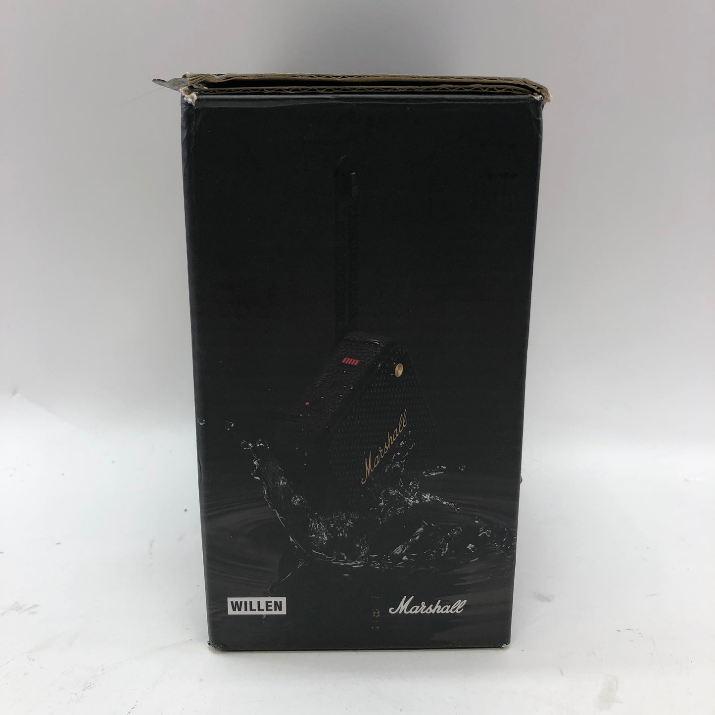 Marshall Willen Portable Bluetooth Speaker Black Tested and Working