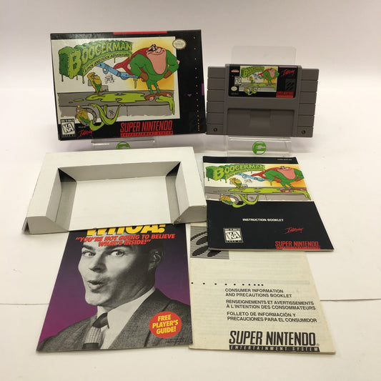 Boogerman A Pick and Flick Adventure (Super Nintendo SNES, 1995)