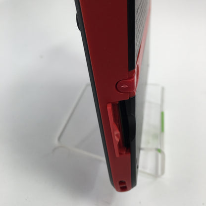 Nintendo 2DS Handheld Game Console FTR-001 Black/Red w 4 Games