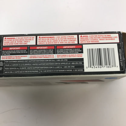 Nintendo DS Lite Handheld Game Console Only USG-001 Red w Original Box