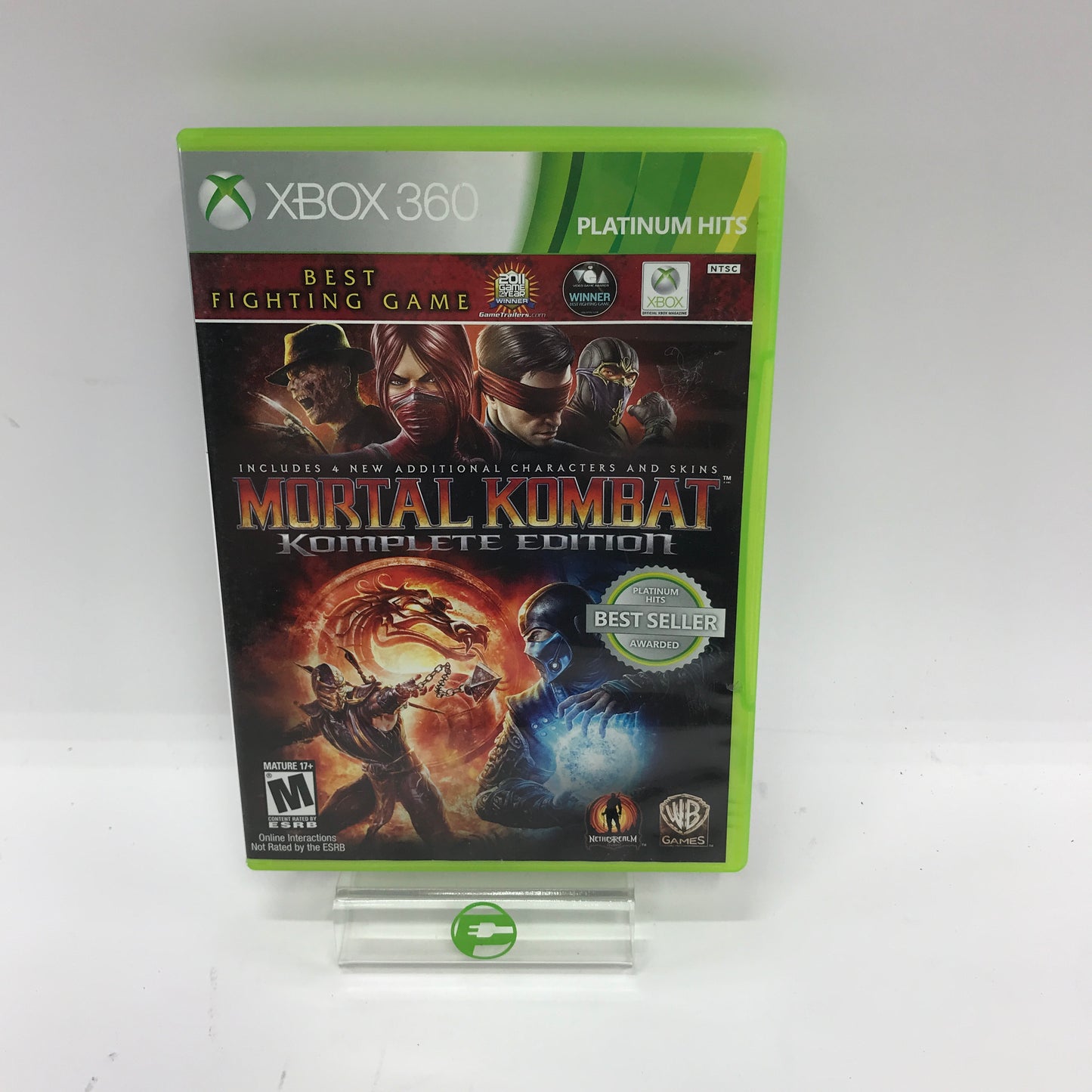 Mortal Kombat [Komplete Edition] (Microsoft Xbox 360, 2012) CIB